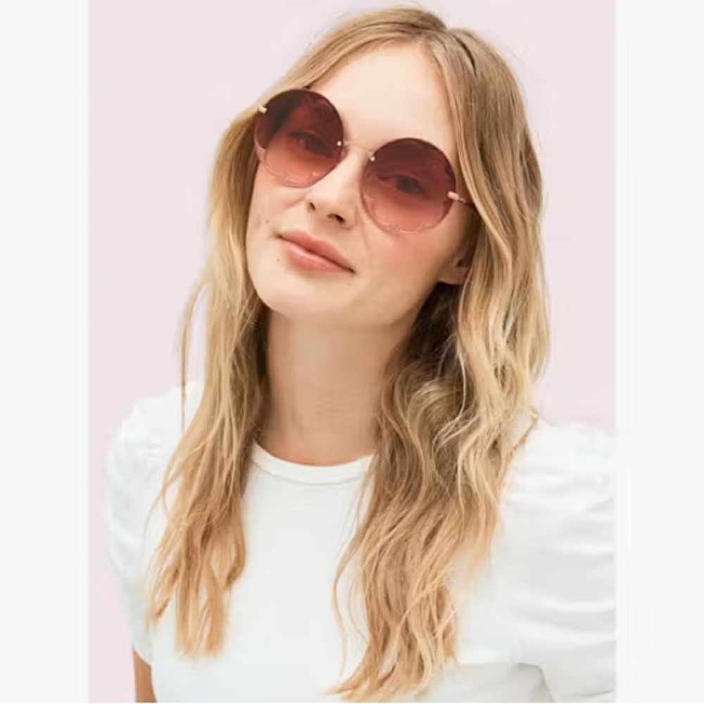 Kate Spade Alivia Round Sunglasses